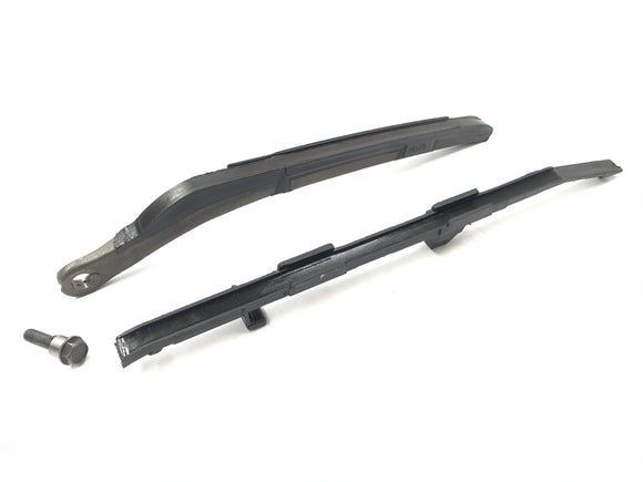 Honda SLR 650 RD09 [1997] - Цепочка управления рельсом и слайд -рельсом натяжения