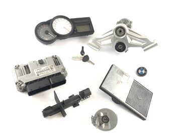 BMW K 1300 S K12S [2010] -LocksmithZündchlosCDITank Lock forGabelbrücke上方tacho驾驶舱ECU