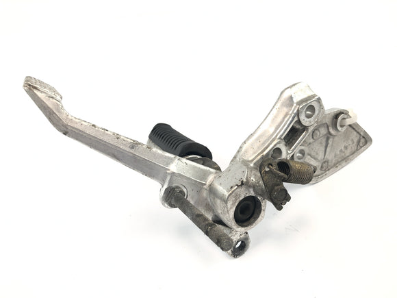 Yamaha XJR 1200 4PU [1996] - Fahrerfußraste rechts mit Bremspedal und Halter