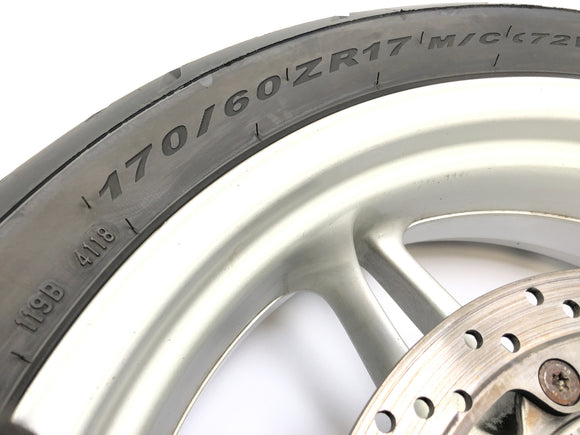 BMW R 1100 S R11S [2005] -Hinterrad Rim Rad 5.00 x 17 "