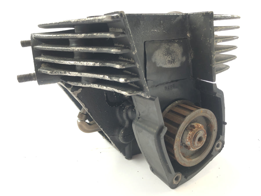 Cagiva Elefant 650 [1984] - Cylinderhuvud på baksidan