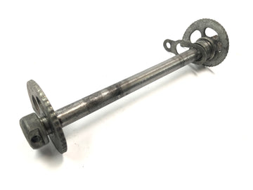 Honda XL 600 R PD03 [1986] - rear axle thru axle with chain tensioner