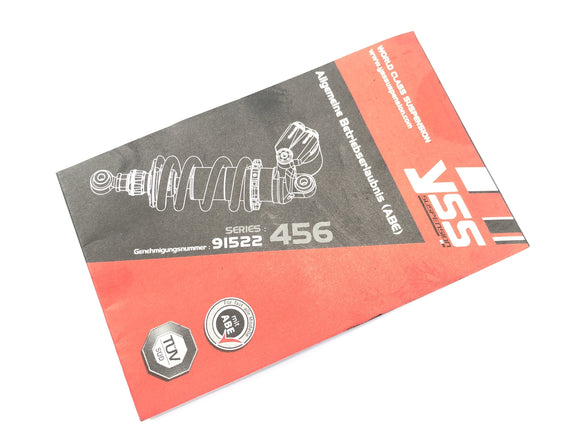 Aprilia RSV 1000 RP Mille [2001] - Veerpoot schokdemper achterwiel YSS