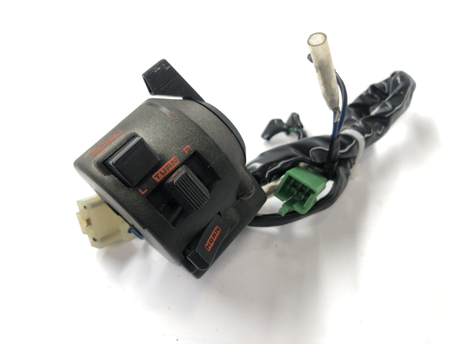 Honda XBR 500 PC15 [1989] - Interruptor de manejo de ajuste de manejo en la unidad de interruptor de ajuste del interruptor izquierdo
