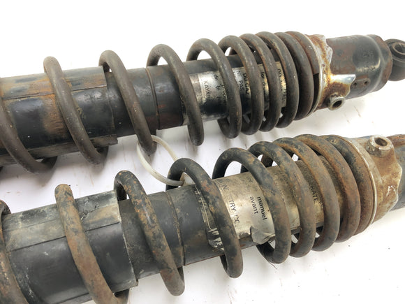 YAMAHA XT 500 1U6 [1981] - Spring Peak Shock Absorbers 370 mm øje til øje til øje