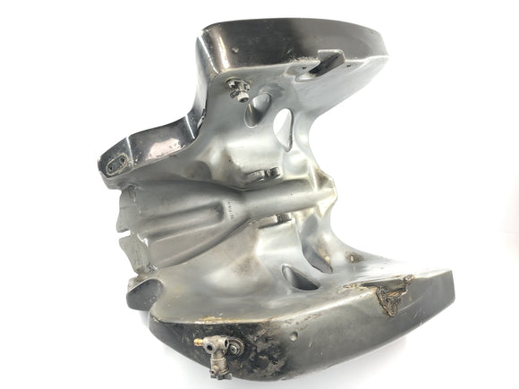 KTM 640 Adventure LC4 [2001] - Serbatoio del carburante con rubinetti del carburante danneggiati