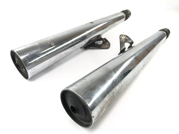 Honda GL 500 Silversching PC02 [1982] - udstødningsendeldæmper til venstre og højre