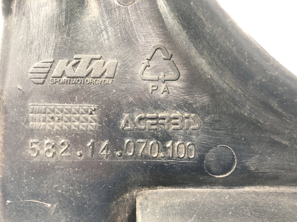 KTM 640 Adventure LC4 [2001] - carenatura pozzetto, copertura cruscotto, portastrumenti