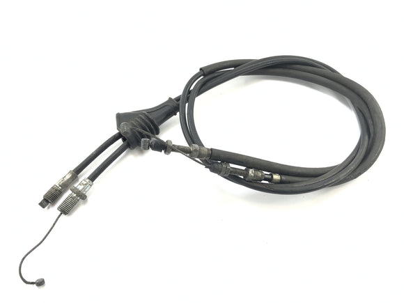 YAMAHA XT 500 1U6 [1981] - Bowden kabelsætgasstog dekompressionstog kobling Kabelbremsetogfront