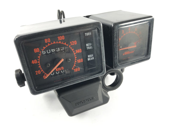 Honda XL 600 LM PD04 [1989] - Speedometr kokpitu i miernik obrotowy z wspornikiem