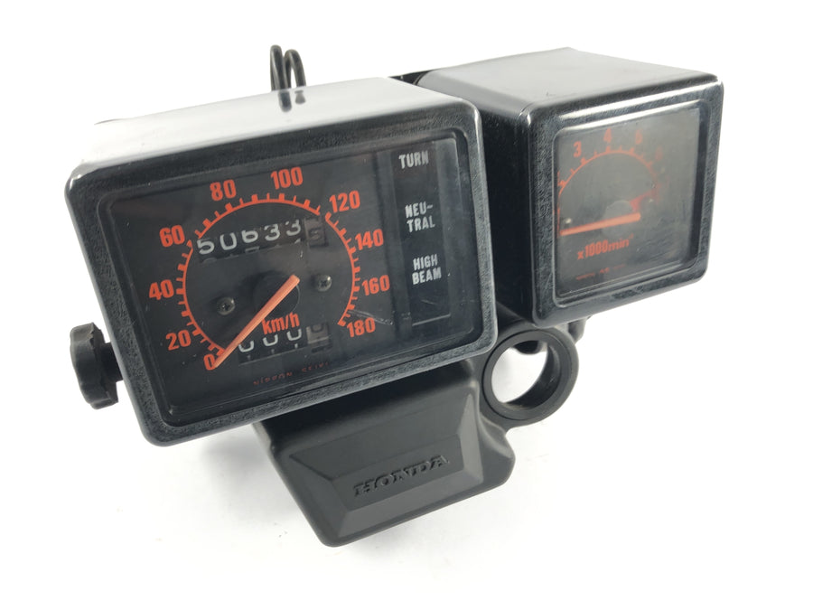 Honda XL 600 LM PD04 [1989] - Cockpit Speedometer og roterende måler med brakett