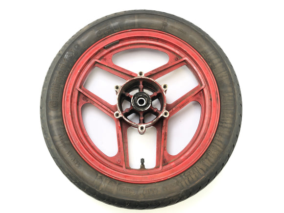 Kawasaki GPZ 1000 RX [1987] - Framhjulskanthjulet 2,50 x 16 "rött