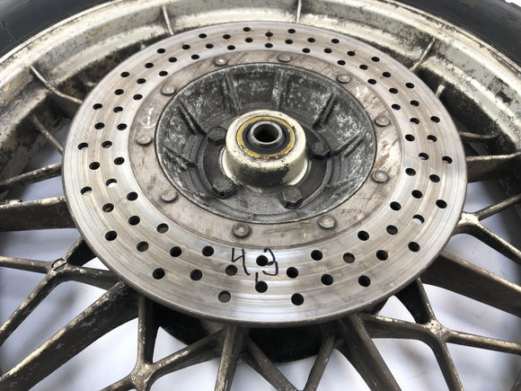 BMW R 100 RT 247 [1981] - Hintardard Rad Rim aan de achterkant met remschijf