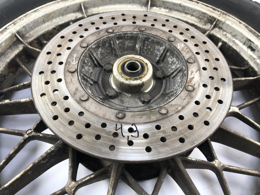 BMW R 100 RT 247 [1981] - Hintardard Rad Rim en la parte posterior con disco de freno