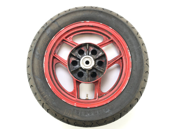 Kawasaki GPZ 1000 RX [1987] - Hinterrad Rim Rad 3,50 x 16 "punainen