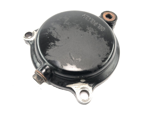 Yamaha XT 600 43F [1985] - coperchio del coperchio del filtro del motore dell'olio.