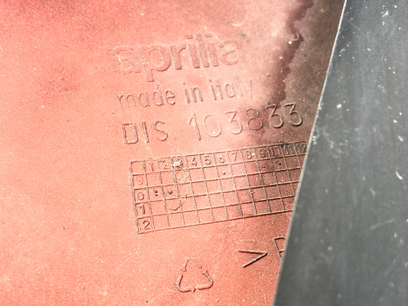 Aprilia SL 1000 FALCO PA [2000] - Partie latérale de revêtement latérale du couvercle de revêtement de revêtement à gauche