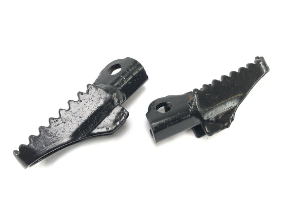 KAWASAKI KX 250 [1982] - reproche à la chaussée Resseaux de pied de pied à gauche et à droite