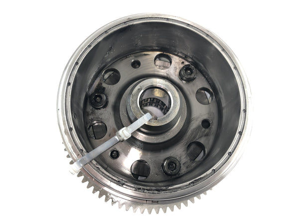 Yamaha MT 03 RM02 [2007] - Polrad mit Anlasserfreilauf Freilaufstarter Starterkupplung Zahnrad