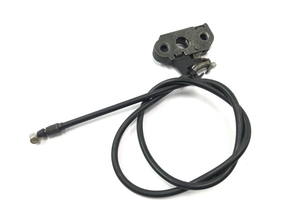 Triumph Speed ​​Triple T509 [1998] - Zadelslot met bowdenkabel