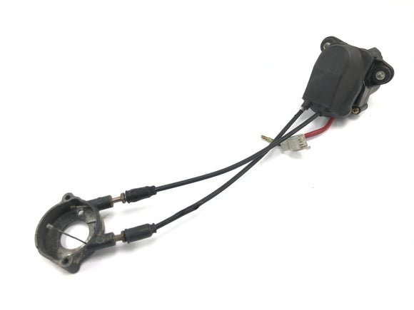 Sachs ZX 125 [1998] - Actuator uitlaatregeling met bowdenkabels