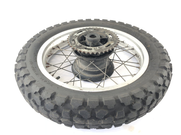 Honda XL 600 R PD03 [1985] - borda traseira na parte traseira