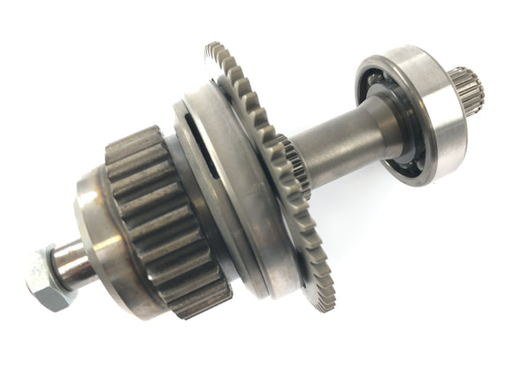 Kawasaki Zephyr 750 ZR750C [1994] - Anlasserfreilauf Anlassergetriebe Starterwelle Zahnradwelle Starter