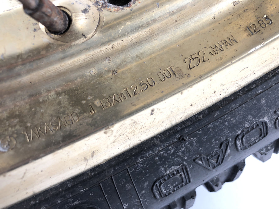 Yamaha XT 600 Z Tenere 34L [1985] - Hinterrad Rad Felge hinten 2.50 x 18"
