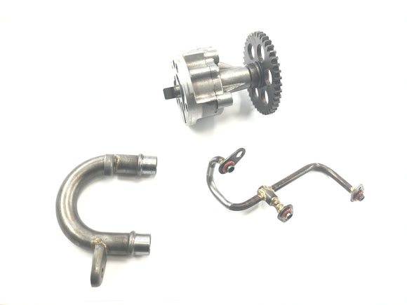 Yamaha GTS 1000 4FV [1997] - Oliepumpe med olieledninger og rør