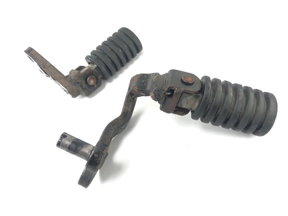 Yamaha XT 600 43F [1985] - Footrest kierowcy z uchwytem w lewo i w prawo