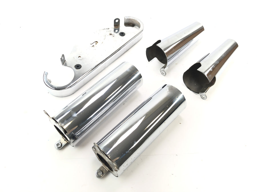 Kawasaki VN 1500 Classic Vnt50d [2001] - horquilla delantera decorativa de la rueda del cromo ciego cromado