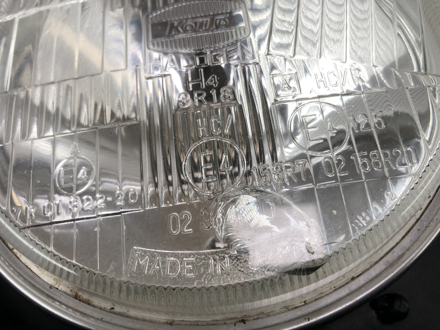 Triumph Daytona 900 T300 [1993] - Dubbel strålkastare Front Light Lamp -modulen något skadad