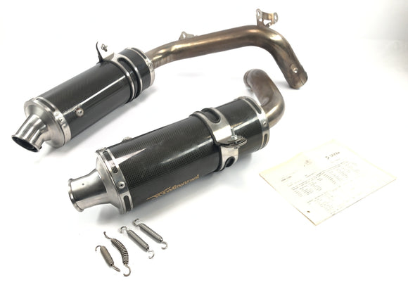 Ducati Monster S4R M4 [2004] - Auspuffanlage Endschalldämpfer Slip-On BOS Carbon