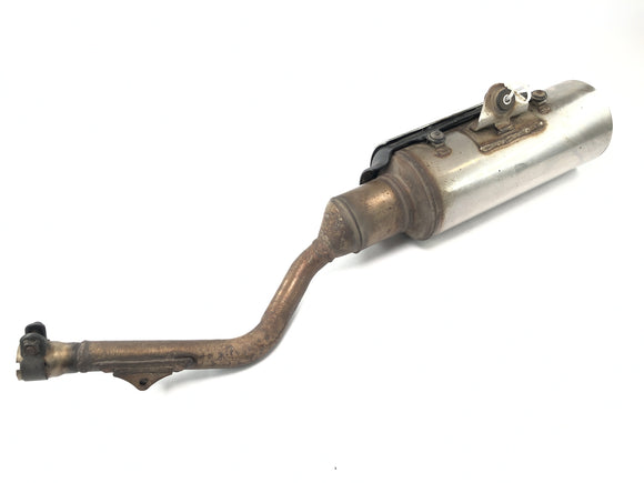 Honda SLR 650 RD09 [1997] - Pakokaasu kiirehti äänenvaimentimen äänenvaimentimen