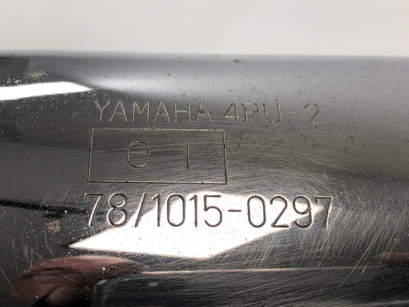 Yamaha XJR 1200 4PU [1996] - Auspuff Schalldämpfer Endtopf Auspufftopf Chrom rechts