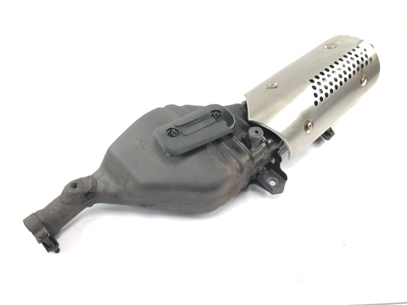 Yamaha XTZ 660 3YF [1992] - Tlumič výfuku s tepelným štítem