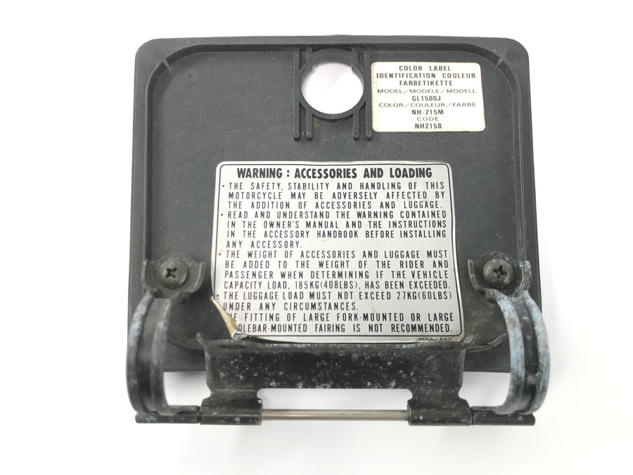 Honda GL 1500 Goldwing SC22 [1987] - Gereedschapscompartimentdeksel Gereedschapscompartimentdeksel