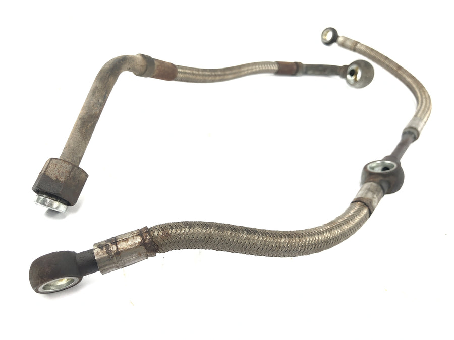 Triumph Bonneville T100 986MF [2012] - Öljyputki, öljyn sisääntuloputki, öljynjäähdyttimen linjat