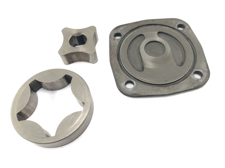 BMW R 100 GS 247E [1991] - Rotor olejového čerpadla vnitřní rotor vnější rotorový kryt čerpadla