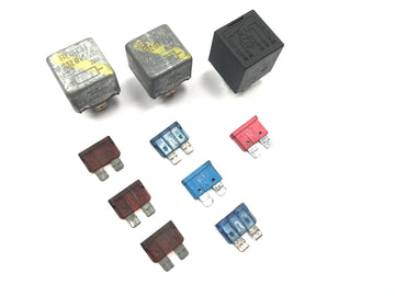 BMW K 100 [1984] - relæ og sikringssæt elsystem blandet parti