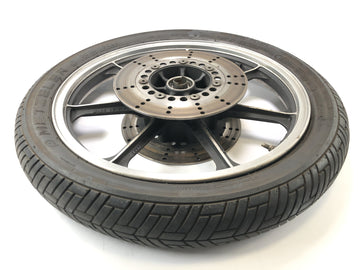 KAWASAKI Z 1100 KZT10A [1984] - Voorwielrand aan de voorkant met remschijven 1.85x19 "