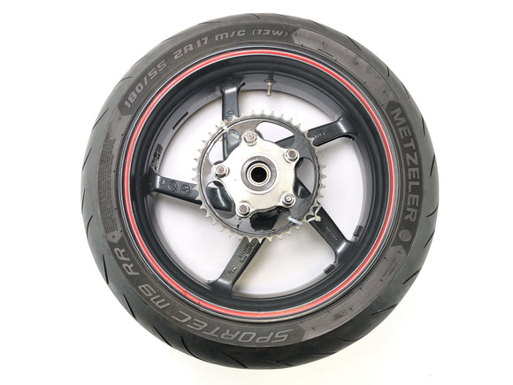 Aprilia SL 1000 Falco PA [2000] - RAD RAD RAD RAD 6,00 x 17 palců pneumatiky 180/55 ZR17 Metzeler