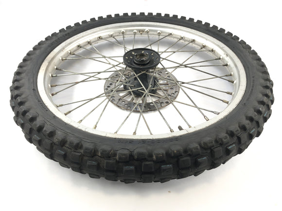 Yamaha TT 600 59x [1986] - Pneumatiky ráfku předním kola 1,60 x 21 "pneumatiky porézní