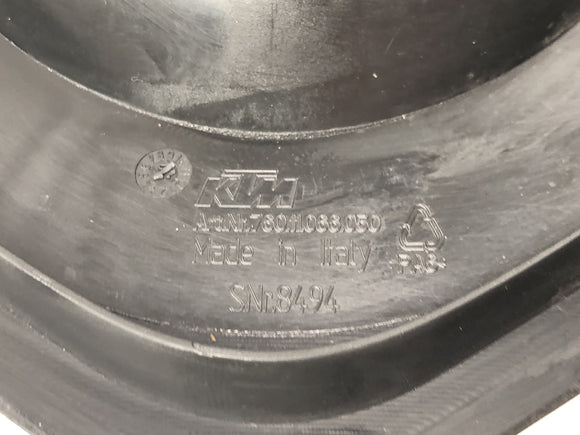 KTM Duke 690 A3 [2012] - Zündschlossabdeckung Zündschalter Blende Kunststoff schwarz