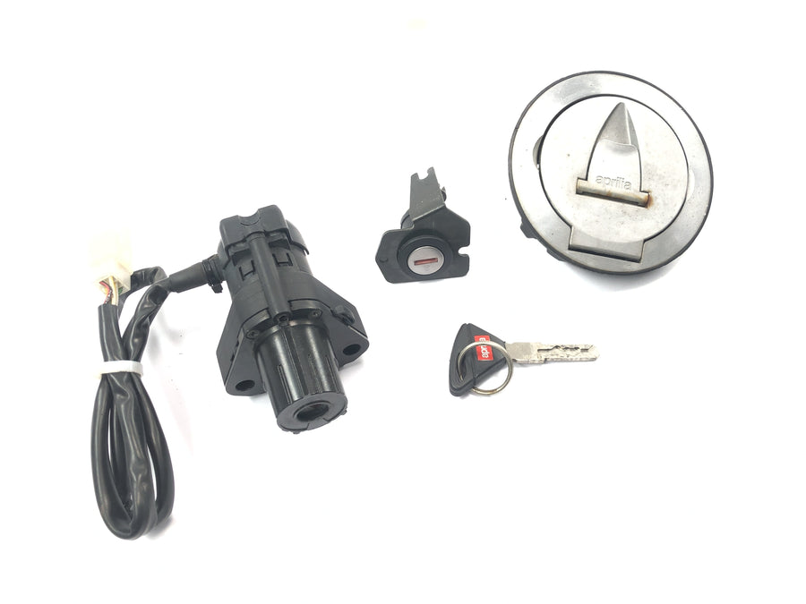 Aprilia RSV 1000 R [2004] - Set serrature serratura accensione tappo serbatoio serratura sella