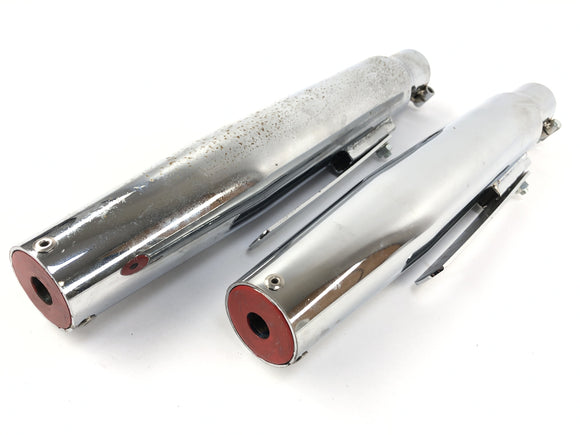 Yamaha XV 750 5G5 [1982] - Auspuff Schalldämpfer Paar