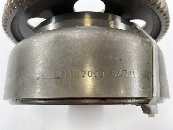 Yamaha XT 600 Z Ténéré 1vj [1986] - Polad se startovacím zubním kolem