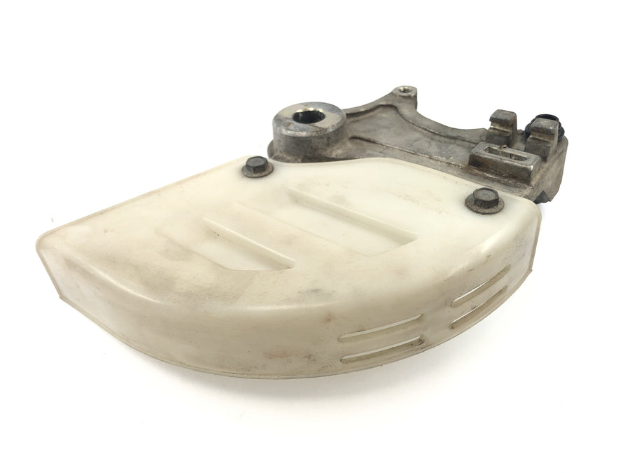 Honda NX 650 RD08 [1995] - Bremsscheibenschutz Abdeckung vorne Nabe Bremsanker