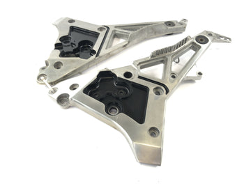 Yamaha FJ 1100 47E [1985] - RAST Holder Plate Ochronne Lewe aluminium prawe