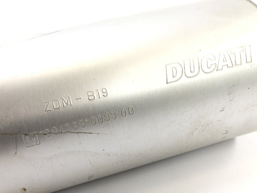Ducati 900 SS [1991] - silenciador de escape à esquerda